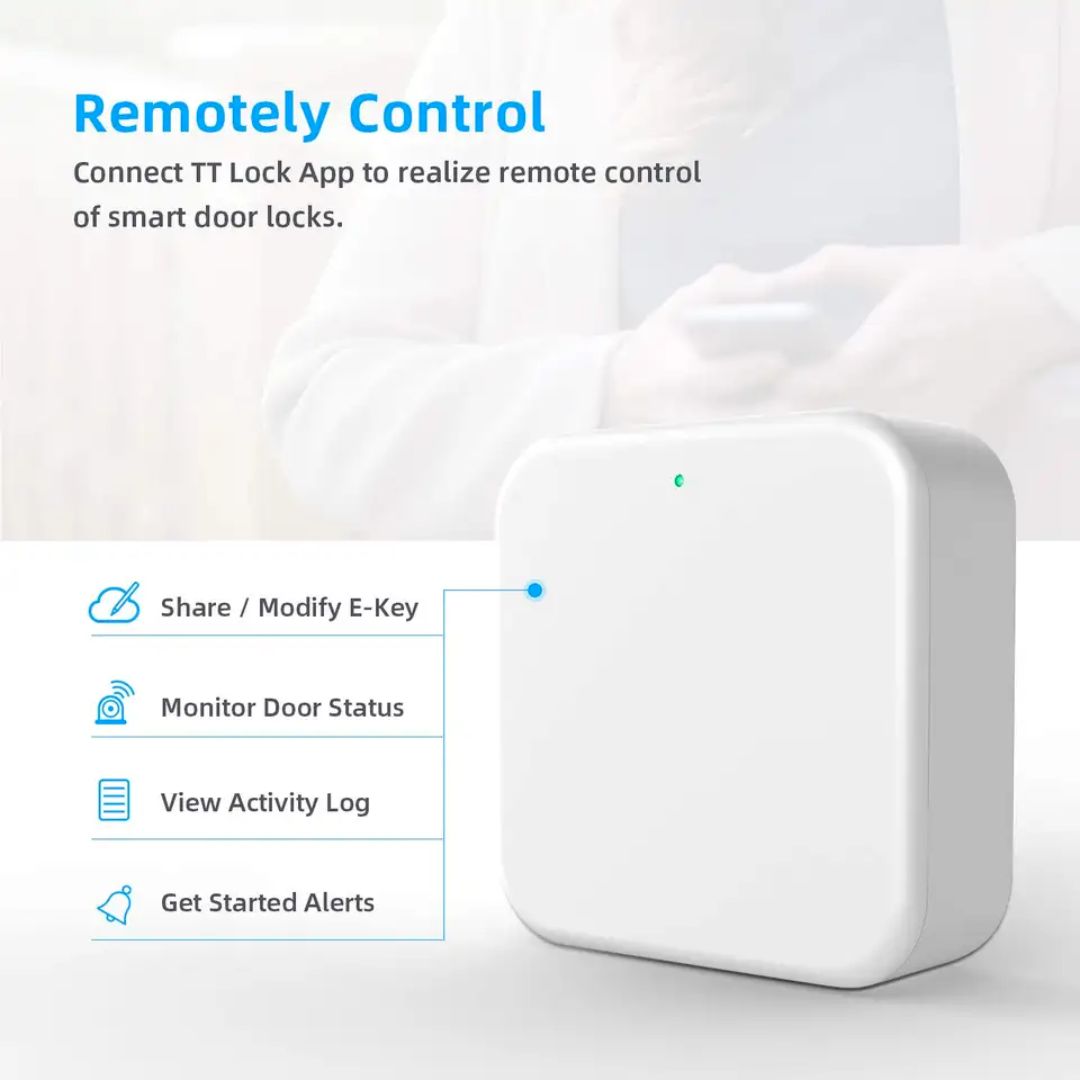 SmartUK G2 TTLock App Wired WiFi Gateway for Smart Locks