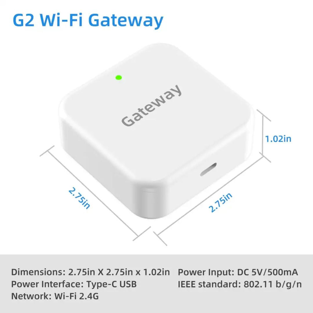 SmartUK G2 TTLock App Wired WiFi Gateway for Smart Locks