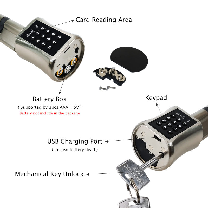 SmartUK R3-1 Smart Code Cylinder Lock