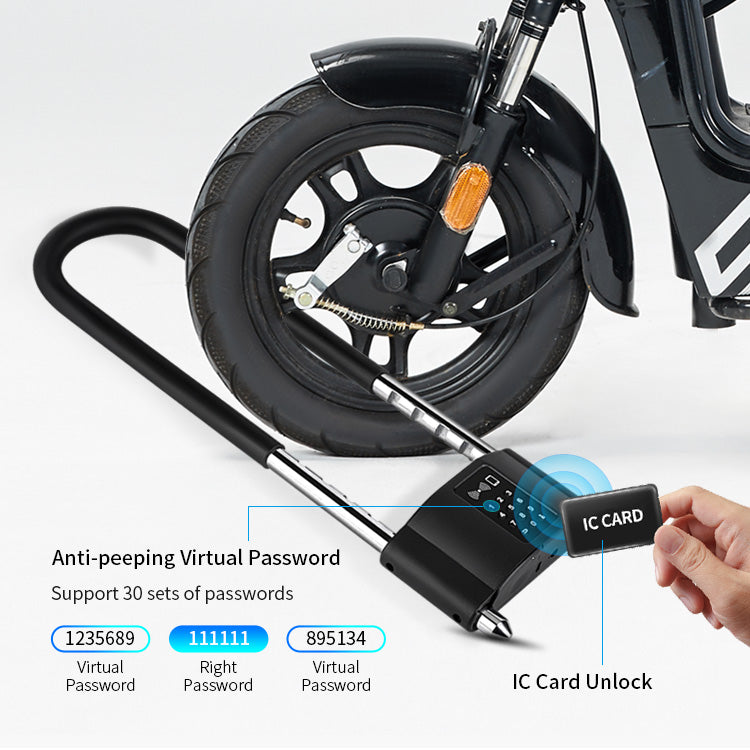 SmartUK P6 Motorcycle Smart Fingerprint Padlock