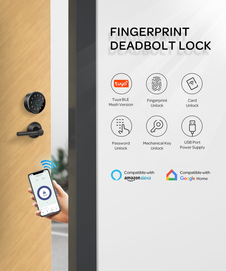 SmartUK R10-T4 Smart Deadbolt Lock